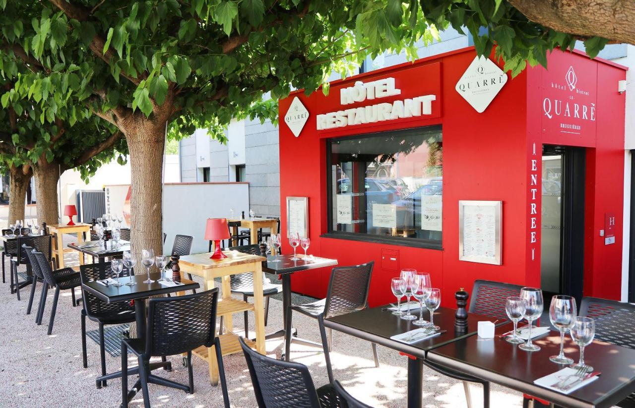 Le Quarre Hotel Bistrot Bruguieres Bagian luar foto